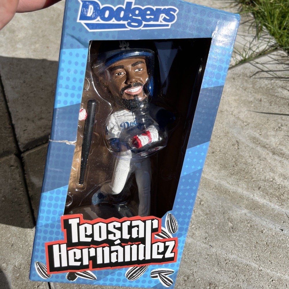 Teoscar Hernandez LA Dodgers Bobblehead 2024-New In Box